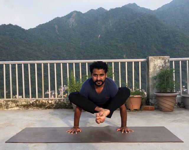 Yoga Courses in India - Bhujapidasana